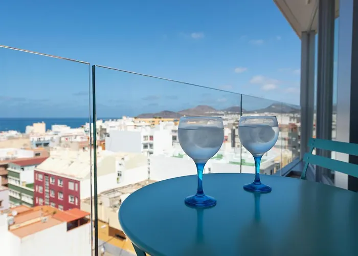 Elegant Living With Great Views Of Canteras 公寓 *